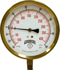 WINTERS INSTRUMENTS P1S255 PRESSURE GAUGES