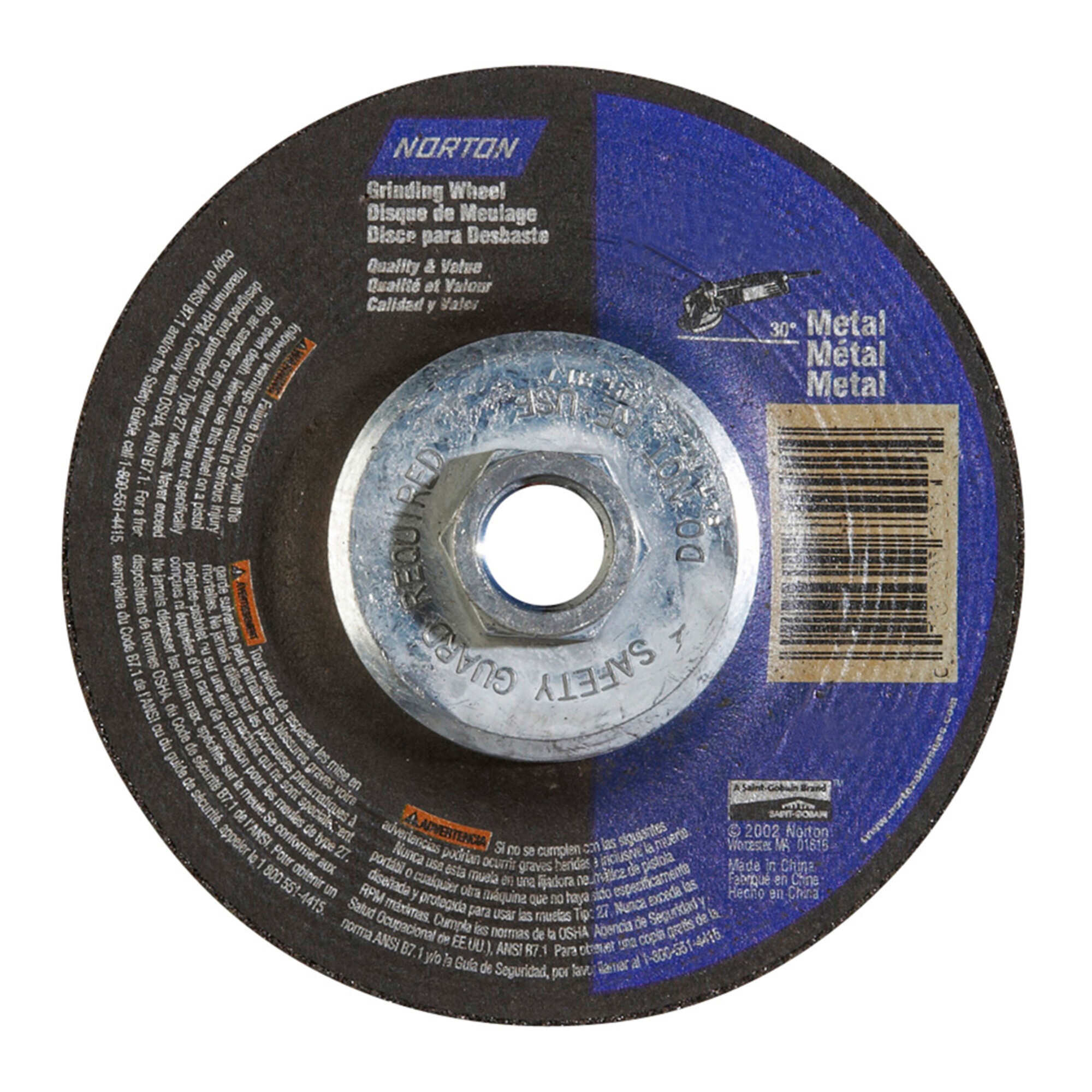 NORTON 66252843605 GRINDING & CUT OFF WHEELS