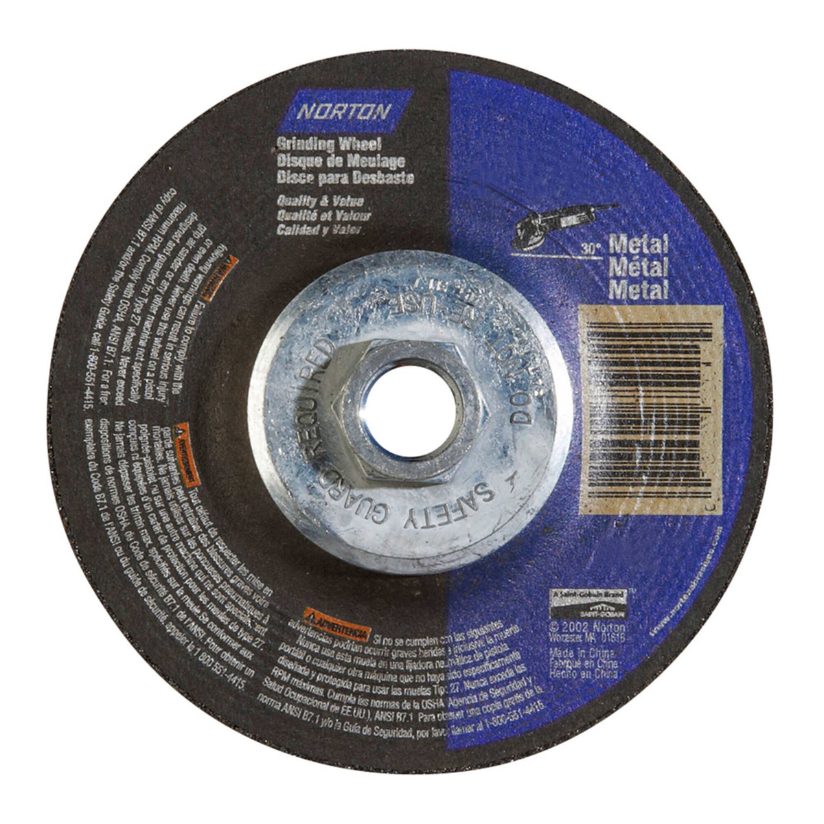 NORTON 66252843605 GRINDING & CUT OFF WHEELS