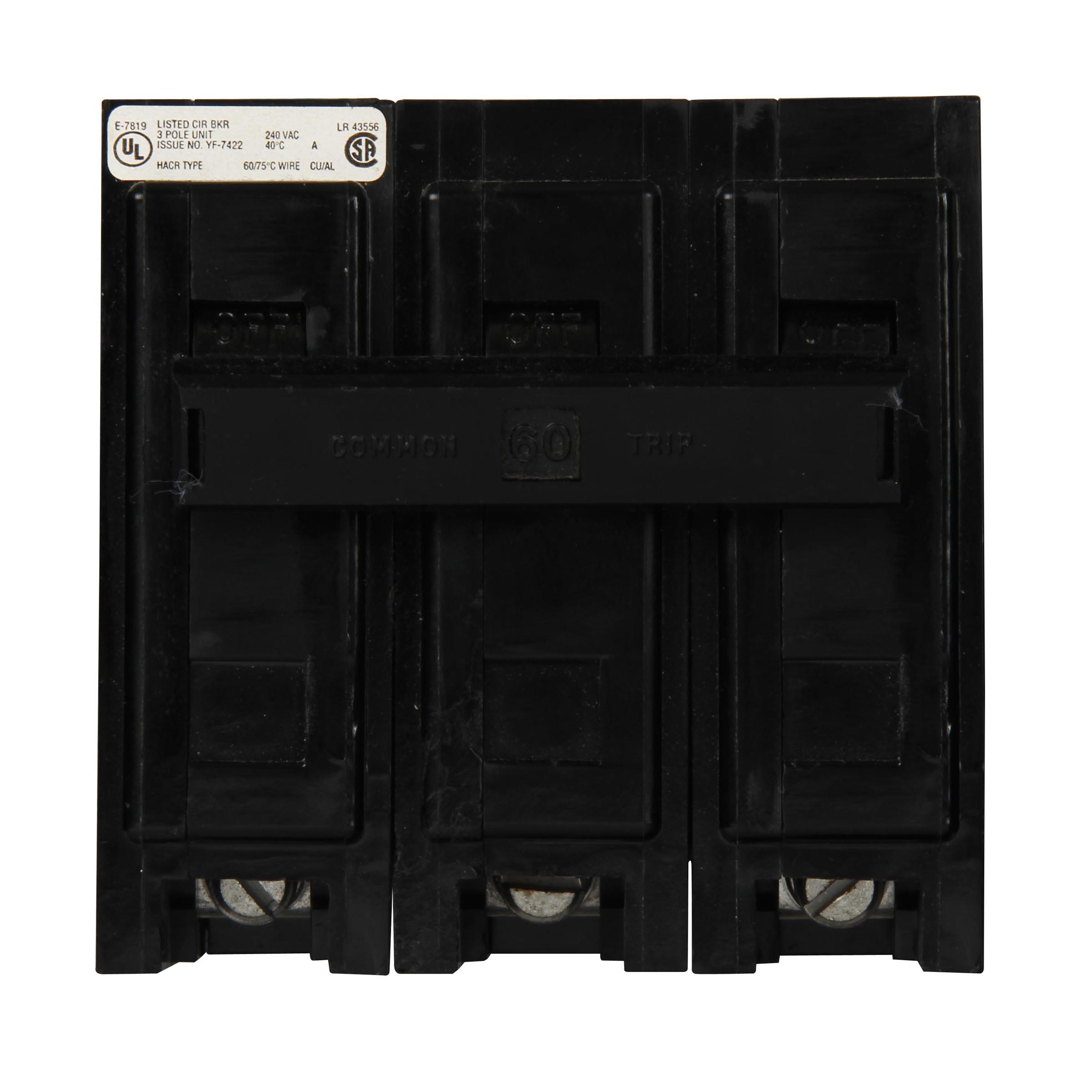 CUTLER & HAMMER BAB3070H CIRCUIT BREAKERS