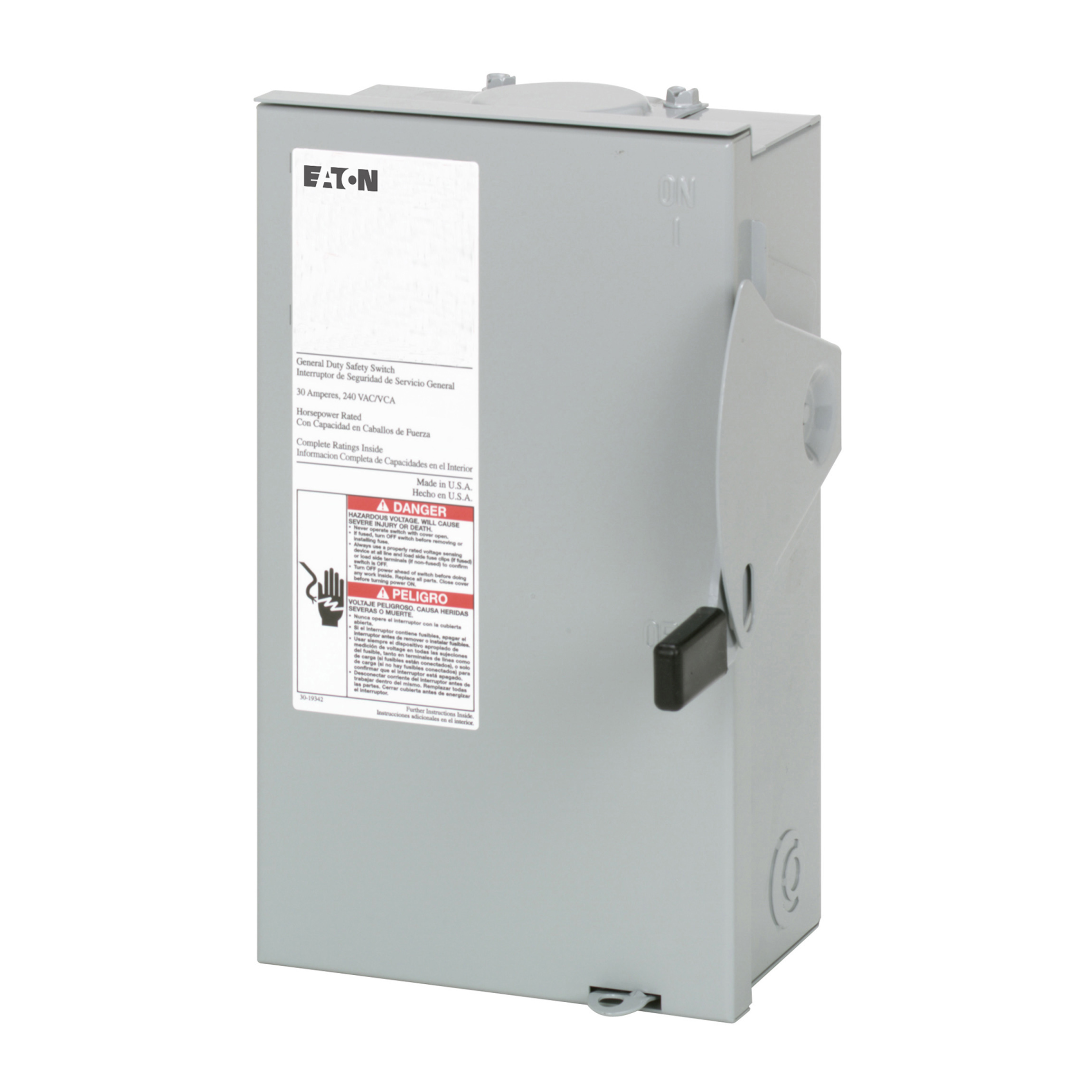 CUTLER & HAMMER DG221NRB SAFETY SWITCHES
