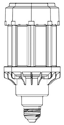 LIGHT EFFICIENT DESIGN LED-8024E345-G7-FW LIGHTING, CONTROLS & ACCESSORIES