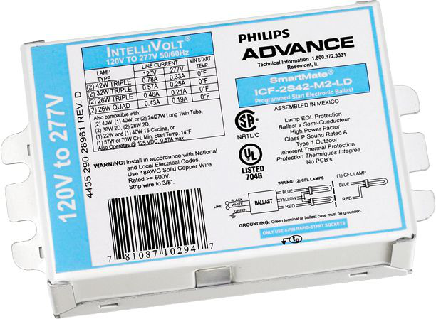 ADVANCE ICF2S26M1BS35M LIGHT BULBS, SOCKETS & BALLASTS