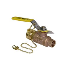 Apollo 7826005 Ball Valve 78-200 Brass 1/8 Inch NPT x FPT Instrumentation Standard Port Tee Handle