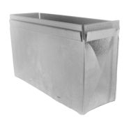 GRAY METAL 12X3X100-124BLB DUCT STACKHEADS