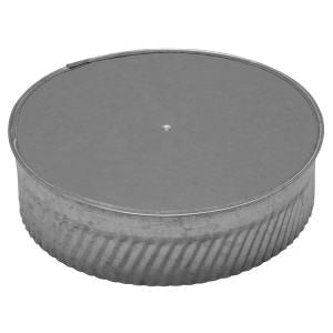 GRAY METAL 8-309 DUCT END CAPS