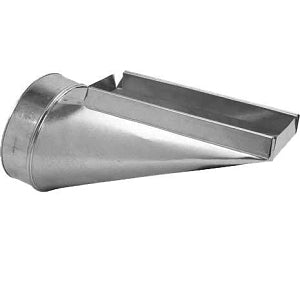 GRAY METAL 12X3X6-112S DUCT BOOTS