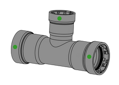 EVERFLOW MPRT1434 PIPE FITTINGS