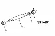 GENERAL WIRE & SPRING COMPANY S91-481 AIR CLEANER REPLACEMENT PARTS