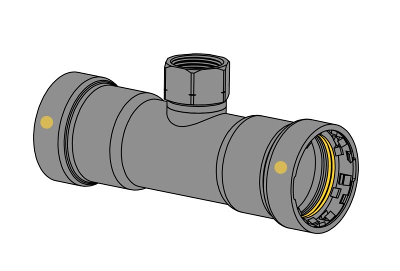 EVERFLOW TPFT1112G PIPE FITTINGS