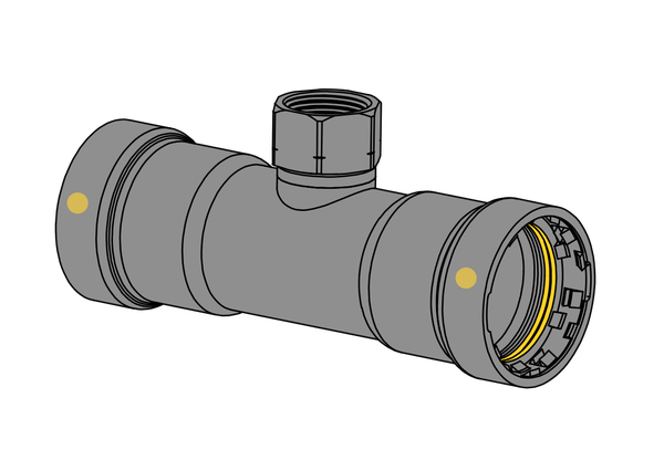 EVERFLOW TPFT1412G PIPE FITTINGS