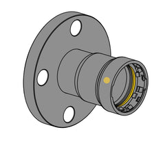 EVERFLOW TPFL0012G PIPE FITTINGS