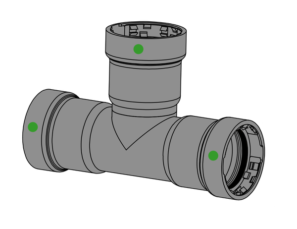EVERFLOW MPTE0034 PIPE FITTINGS