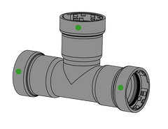 EVERFLOW MPTE0034 PIPE FITTINGS