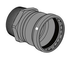 EVERFLOW MPMA0400-XF PIPE FITTINGS