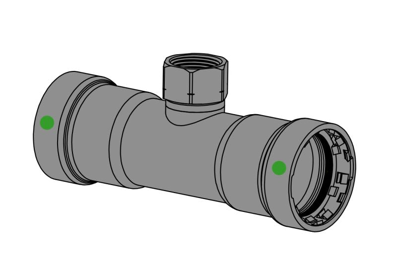 EVERFLOW MPFT2210 PIPE FITTINGS