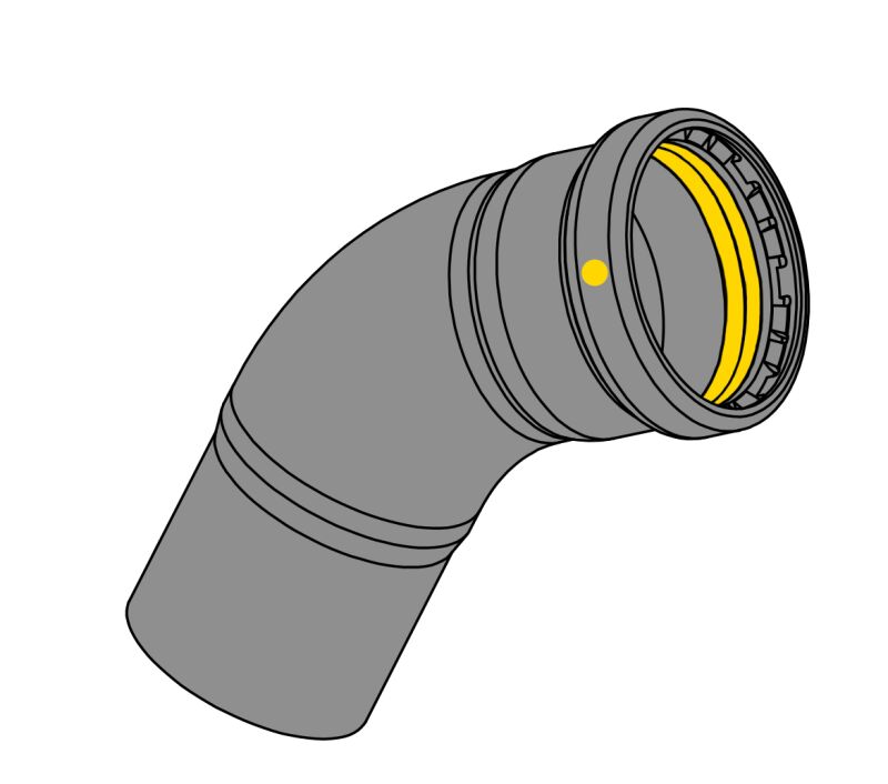 EVERFLOW TPSF0212G DUCT ELBOWS