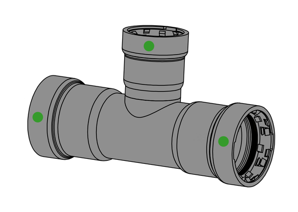 EVERFLOW MPRT1511 PIPE FITTINGS