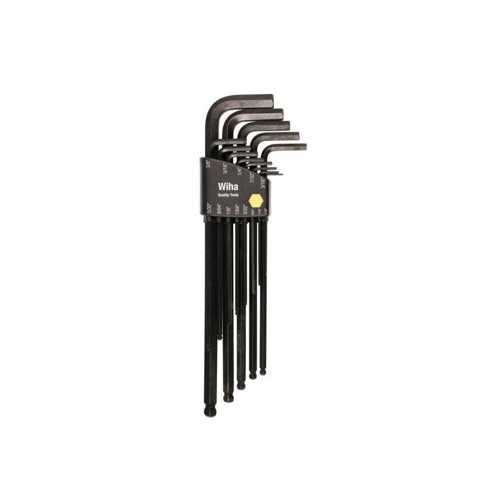WIHA Wiha 36991 Long Arm Ball End Hex Key Set 13 Piece