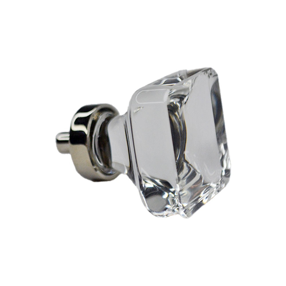 EMTEK Emtek 86403US14 Square Cabinet Knob Polished Nickel