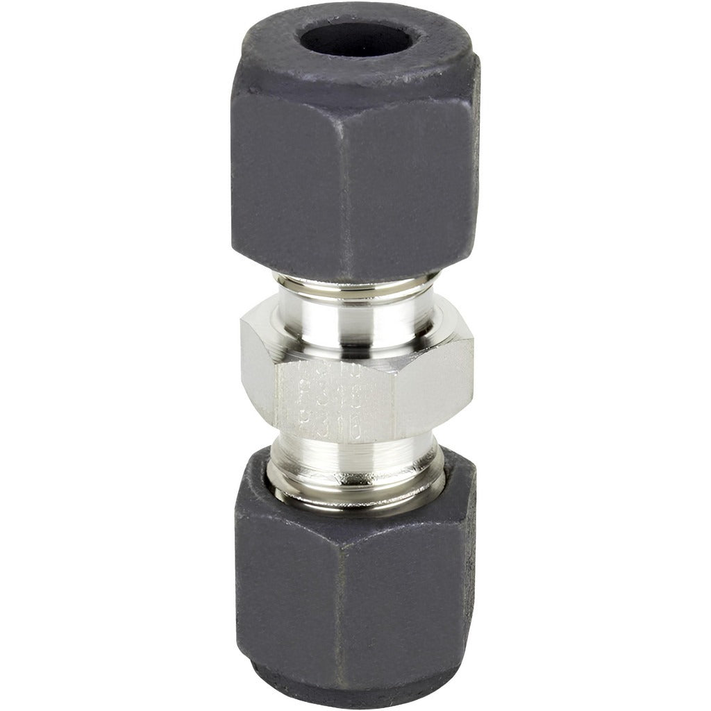PARKER Parker 1-1 Hbz-ss Compression Tube Union 1/16-27 Npt