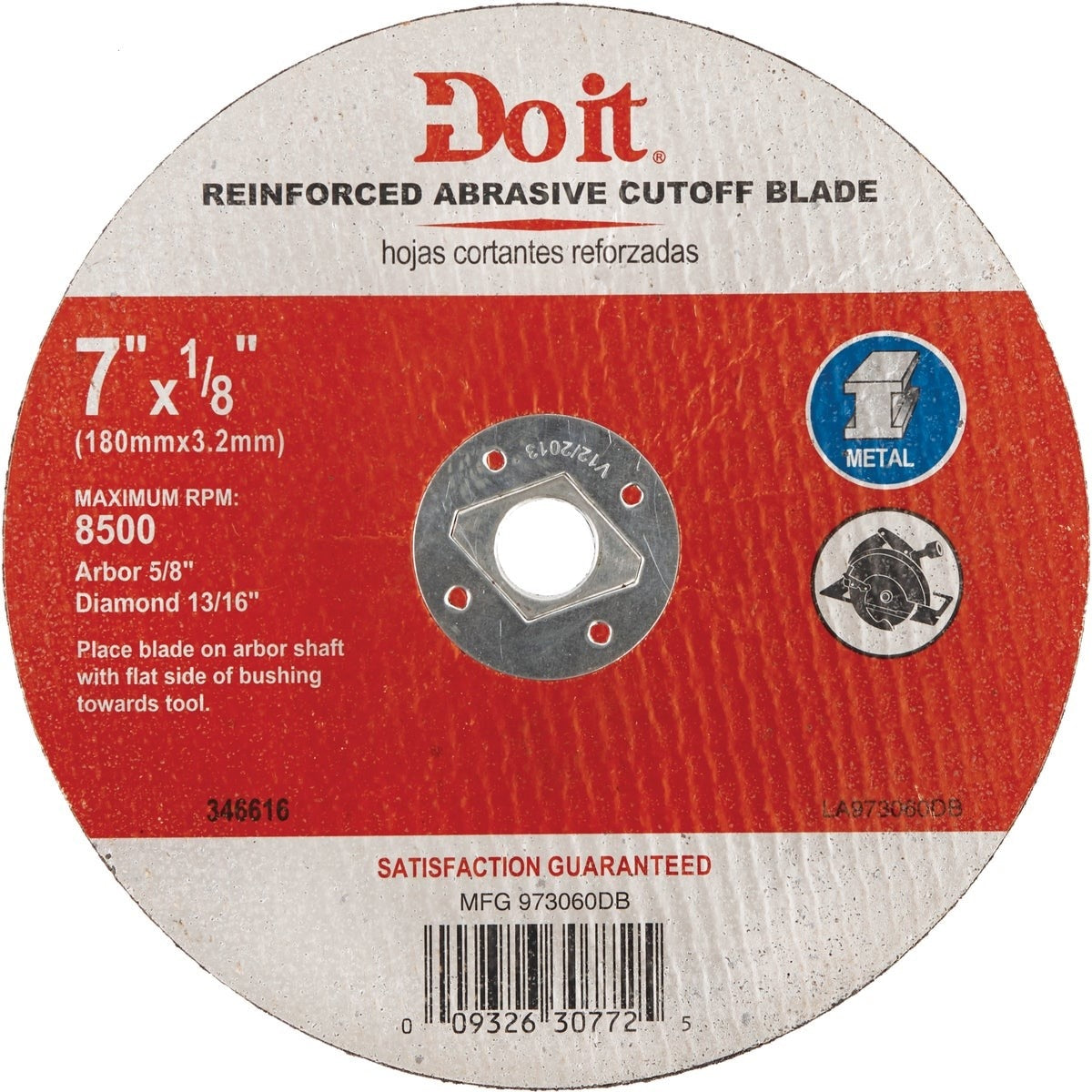 ALL-SOURCE 973060DB GRINDING & CUT OFF WHEELS