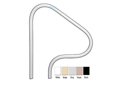 SAFTRON P-326-RTD-BK BATH GRAB BARS