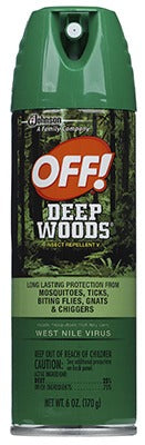 SC JOHNSON S C Johnson Wax 1842 Deep Woods Insect Repellent 6 Oz