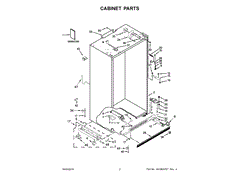 WHIRLPOOL W10741112 DUCT BRACKETS