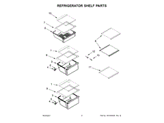 WHIRLPOOL W11244431 AIR CLEANER REPLACEMENT PARTS