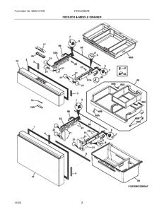 ELECTROLUX 5304529277 DISPLAY CONTROL BOARDS