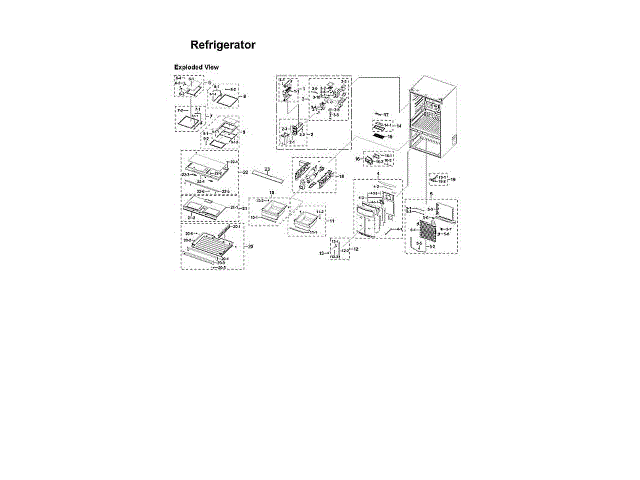 SAMSUNG DA97-20818A WALL BRACKETS & PARTS