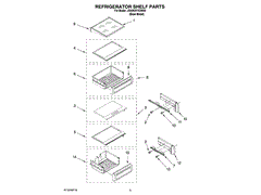 WHIRLPOOL WPW10187535 WALL BRACKETS & PARTS