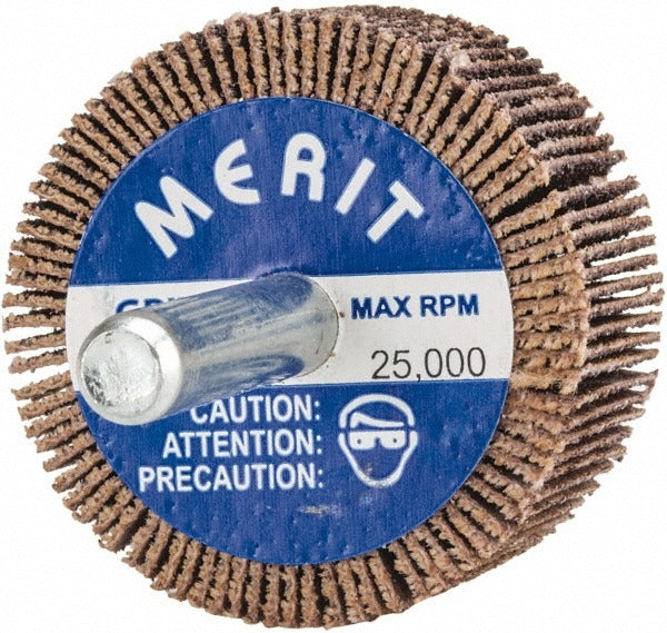 MERIT Merit Abrasives 08834130649 Mounted Flap Wheel 80 Grit