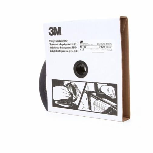 3M 3M 7000118505 Utility Cloth Roll 314D P400 1 in x 50 yd (5 per case)