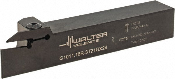 WALTER Walter 5622791 Grooving Cutoff Toolholder Right Hand