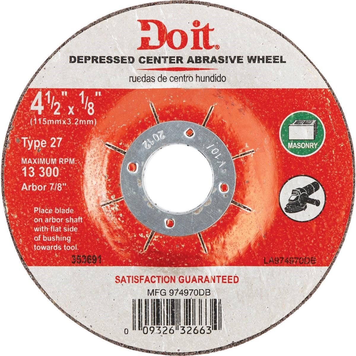 ALL-SOURCE 974970DB GRINDING & CUT OFF WHEELS