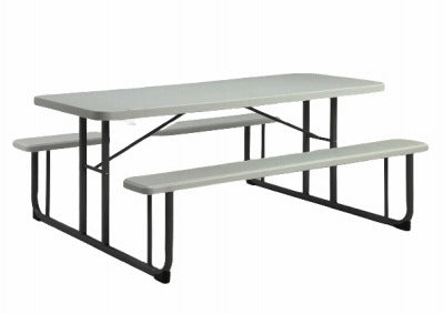 ABT SOURCING Abt Sourcing Consulting PT-14KD 6 Foot Picnic Table
