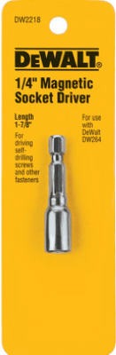 DEWALT Dewalt Accessories DW2218 1/4 in Nut Driver Impact Rated