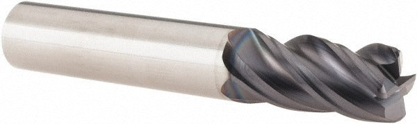KYOCERA SGS PRECISION TOOLS Sgs 36380 Corner Radius End Mill 0.5in 4 Flute Solid Carbide