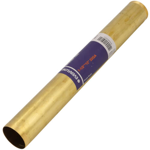 Everflow 22512 1-1/2 x 12 RB Brass TBE