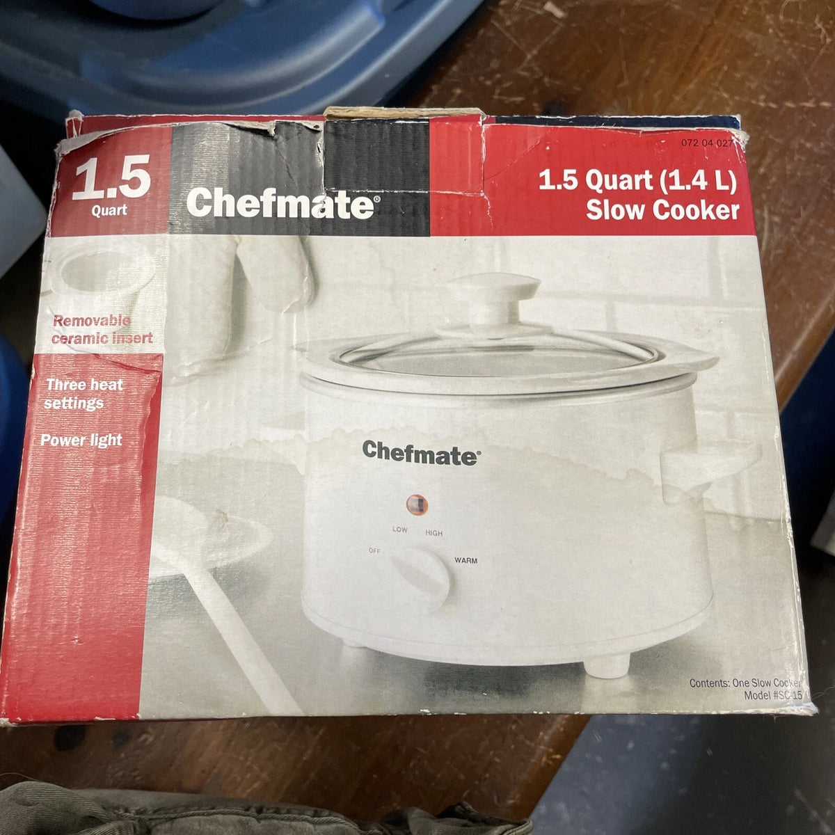 LID CORPORATION SC15 SLOW COOKING