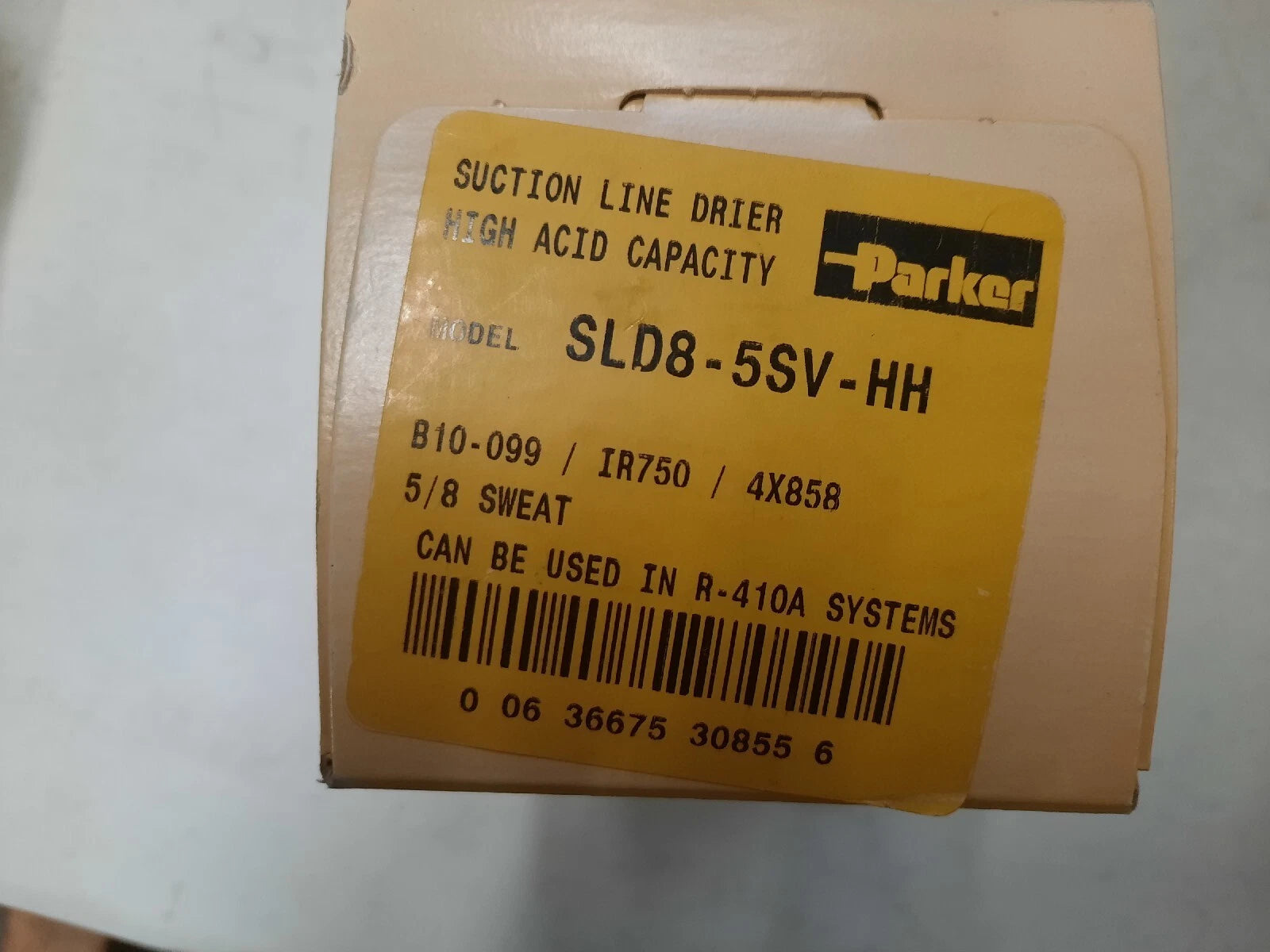 PARKER HANNIFIN SLD8-5SV FILTER DRIERS & ACCUMULATORS