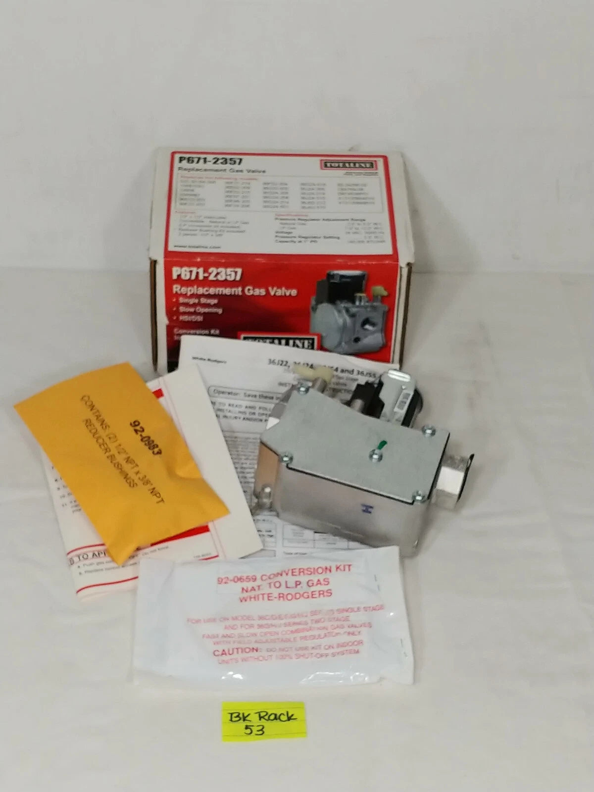 CARRIER P671-2357 GAS VALVES