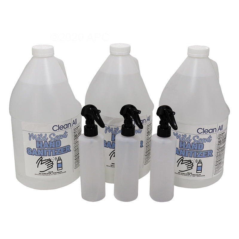 CLEAN ALL 2440193RTU HAND SANITIZER & DISPENSERS