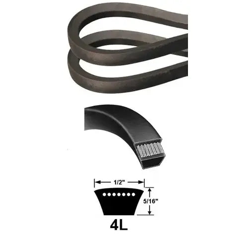 E. JAMES 4L600 V-BELTS & PULLEYS