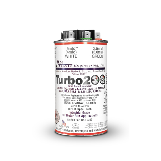 GLOBAL AMRAD-TURBO200 CAPACITORS