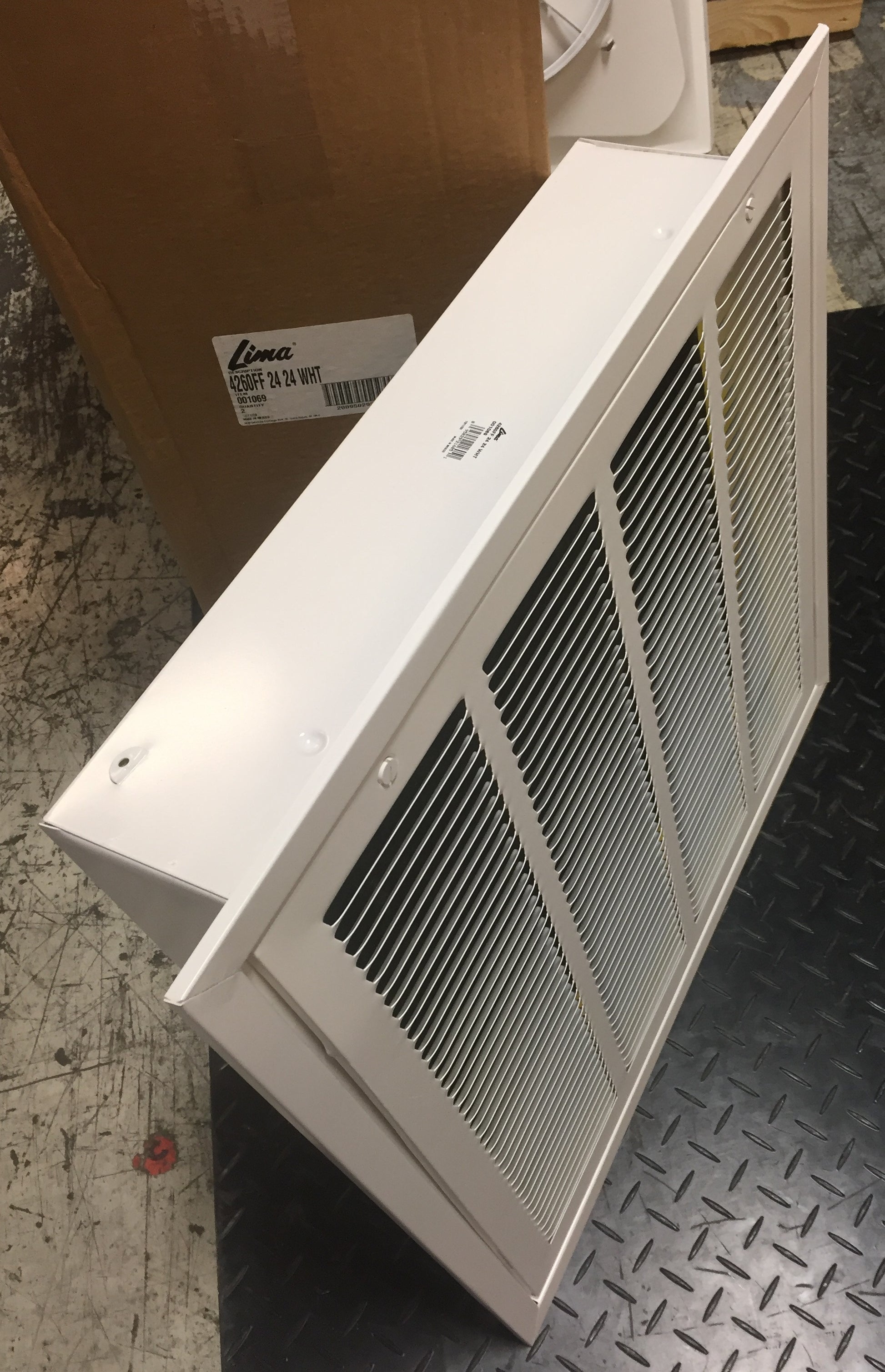 HART & COOLEY JJ-4260FF-24X24WHT SUPPLY AIR GRILLES
