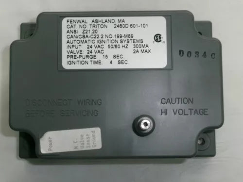ROBERTSHAW 829-001 IGNITION CONTROL BOARDS