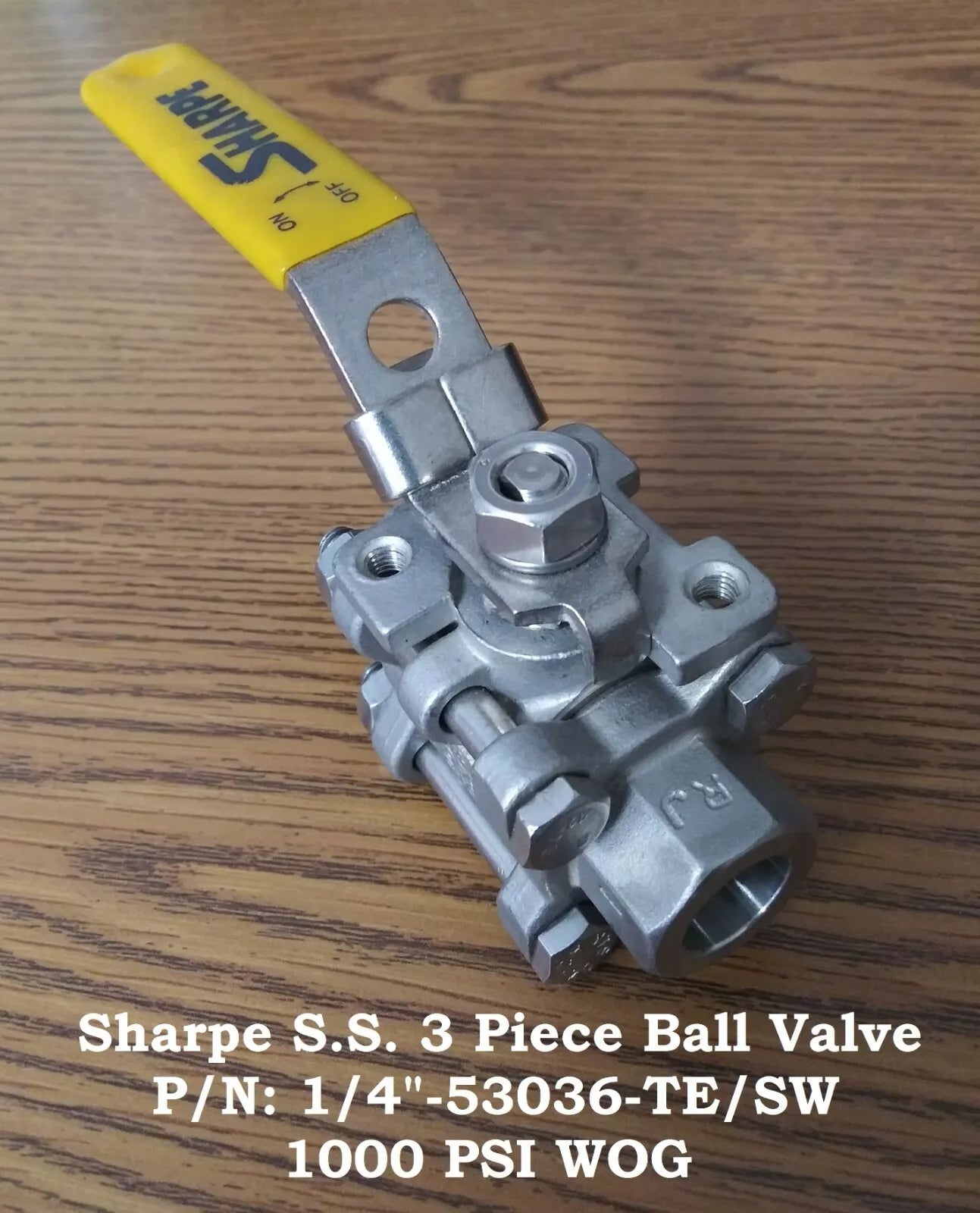 SHARPE 53036TE-1 BALL VALVES